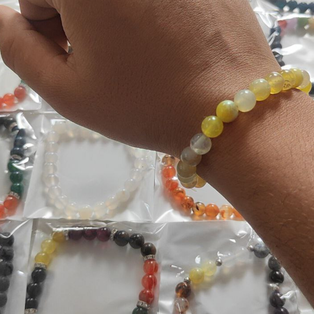 Yellow Aventurine Confidence Bracelet – Uplifting Crystal for Personal Power & Joy